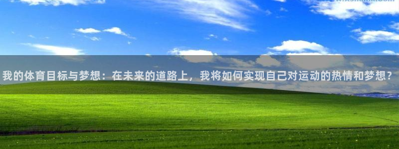 ug环球官网：我的体育目标与梦想：在未来的道路上，我将如何实现自己对运动的热情和梦想？