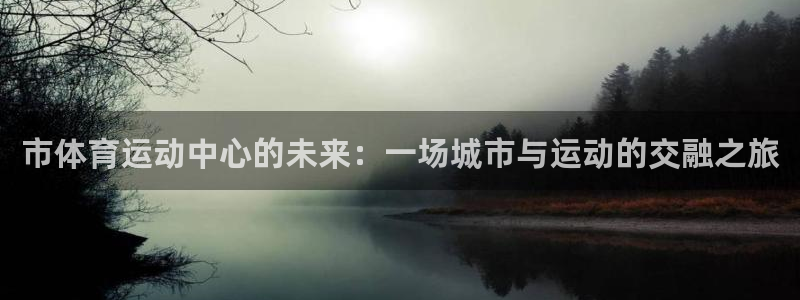 ug环球官网登录入口：市体育运动中心的未来：一场城市与运动的交融之旅